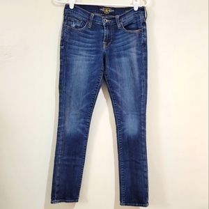 Lucky Brand Skinny  decolored  Jean's